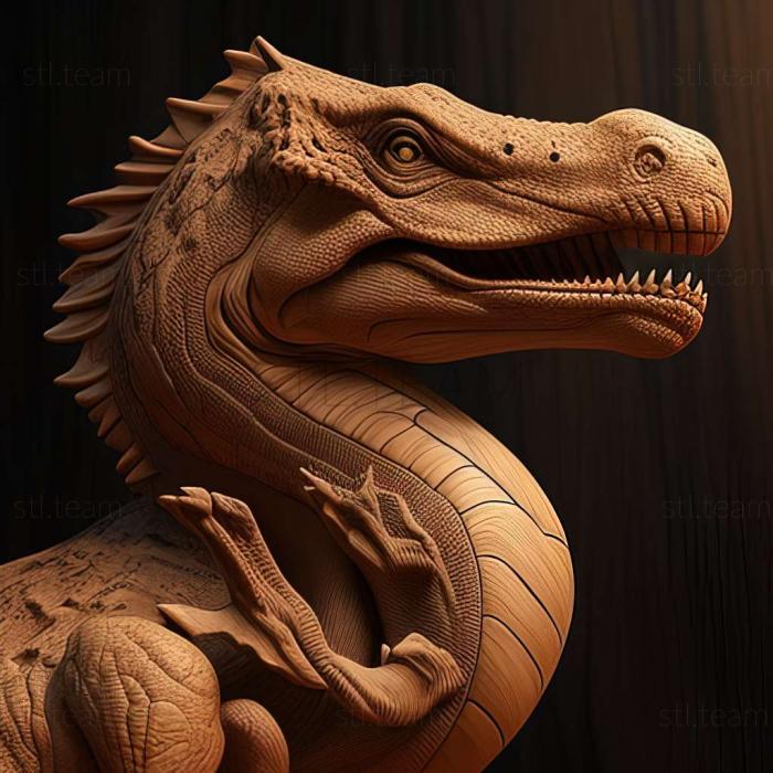 3D модель Клаозавр (STL)